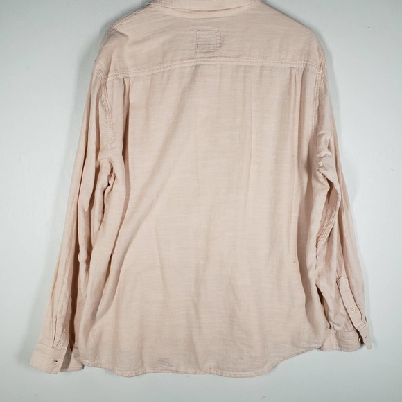 Rails Wyatt Dress‎ Shirt Button Front Men's XXL Coral Pink - Picture 8 of 12